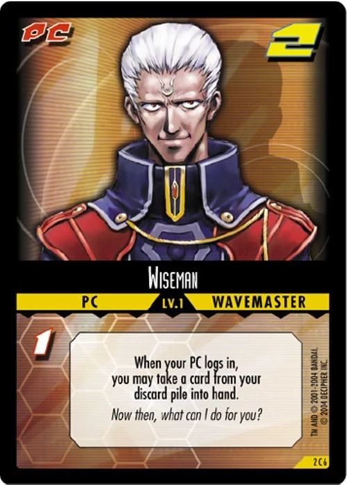 .Hack//Enemy TCG | Wiseman - 2C6 | The Nerd Merchant