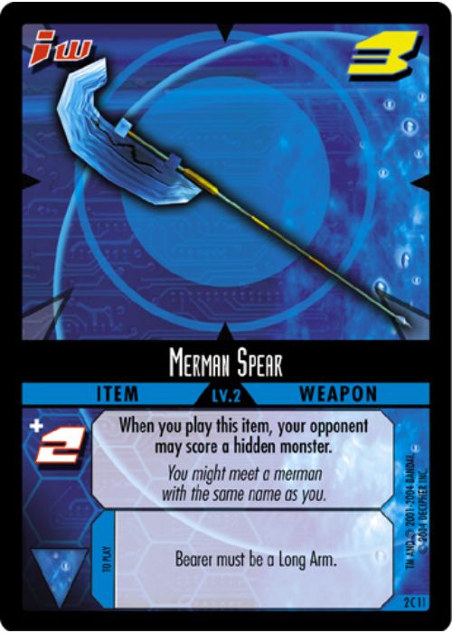.Hack//Enemy TCG | Merman Spear - 2C11 | The Nerd Merchant