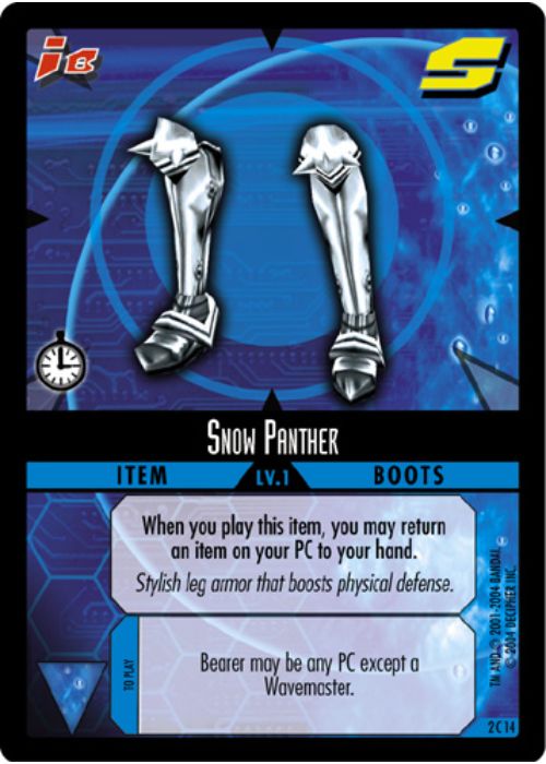 .Hack//Enemy TCG | Snow Panther - 2C14 | The Nerd Merchant