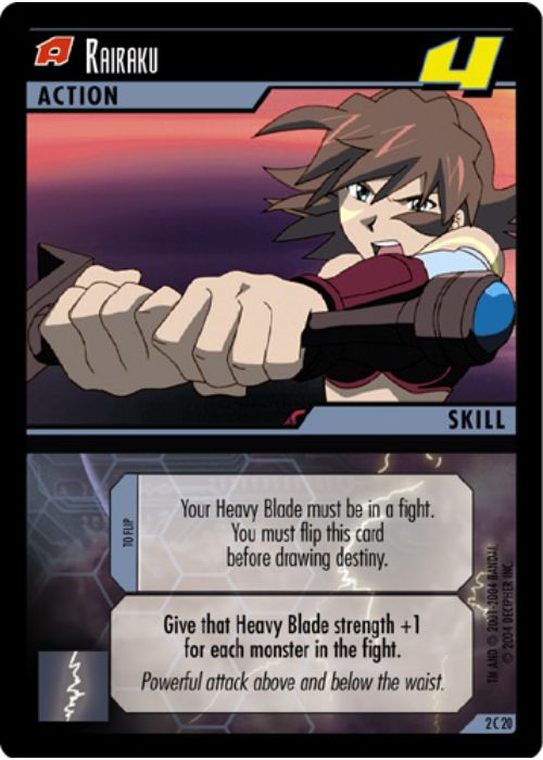 .Hack//Enemy TCG | Rairaku - 2C20 | The Nerd Merchant