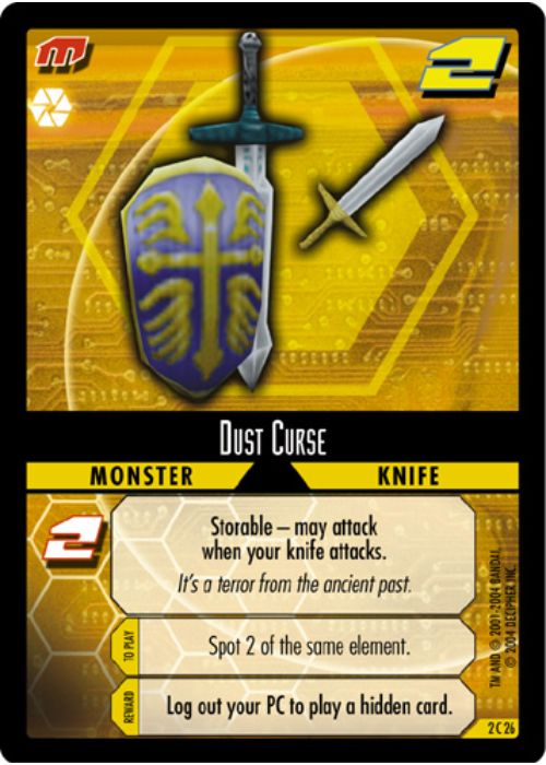 .Hack//Enemy TCG | Dust Curse - 2C26 | The Nerd Merchant