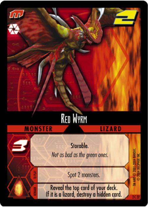 .Hack//Enemy TCG | Red Wyrm - 2C32 | The Nerd Merchant