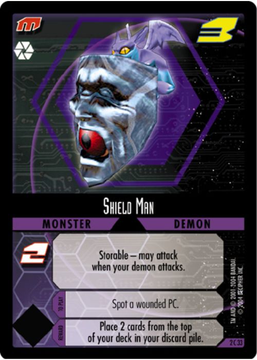 .Hack//Enemy TCG | Shield Man - 2C33 | The Nerd Merchant