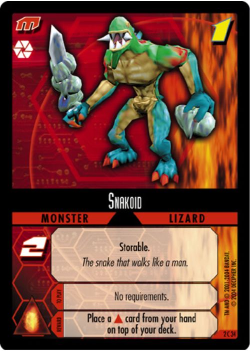 .Hack//Enemy TCG | Snakoid - 2C34 | The Nerd Merchant