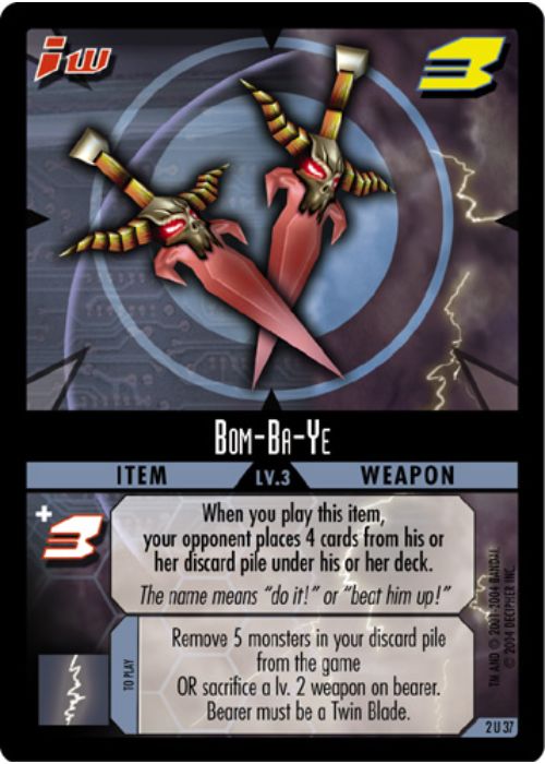 .Hack//Enemy TCG | Bom-Ba-Ye - 2U37 | The Nerd Merchant