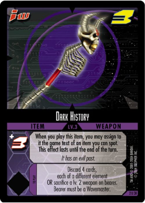 .Hack//Enemy TCG | Dark History - 2U38 | The Nerd Merchant