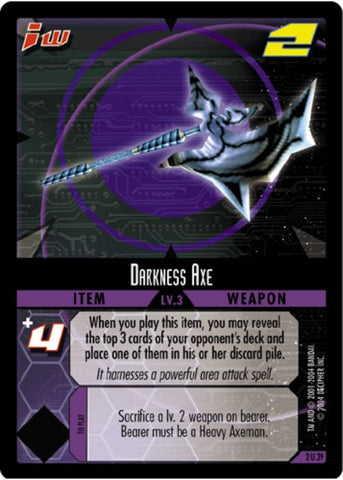.Hack//Enemy TCG | Darkness Axe - 2U39 | The Nerd Merchant
