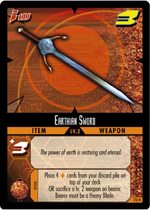.Hack//Enemy TCG | Earthian Sword - 2U41 | The Nerd Merchant