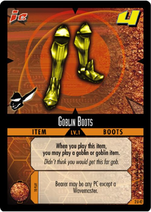 .Hack//Enemy TCG | Goblin Boots - 2U42 | The Nerd Merchant