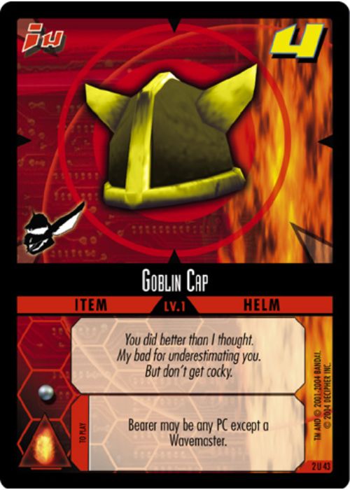.Hack//Enemy TCG | Goblin Cap - 2U43 | The Nerd Merchant