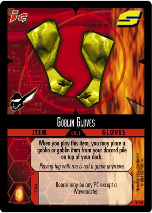 .Hack//Enemy TCG | Goblin Gloves - 2U44 | The Nerd Merchant