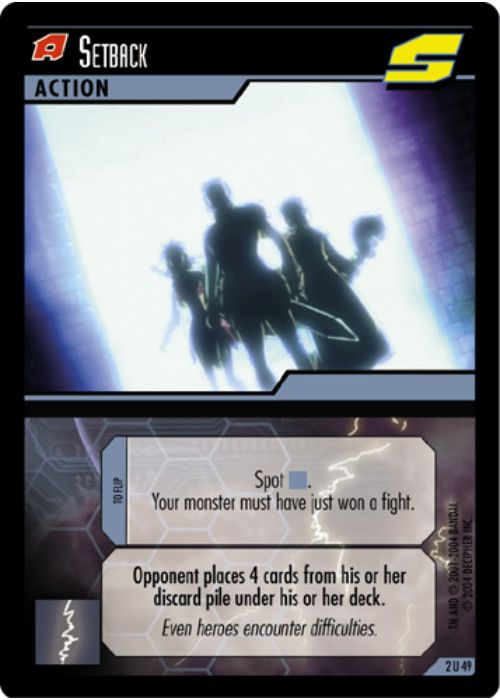 .Hack//Enemy TCG | Setback - 2U49 | The Nerd Merchant