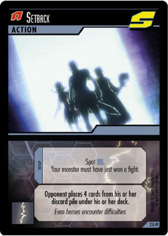 .Hack//Enemy TCG | Setback - 2U49 | The Nerd Merchant