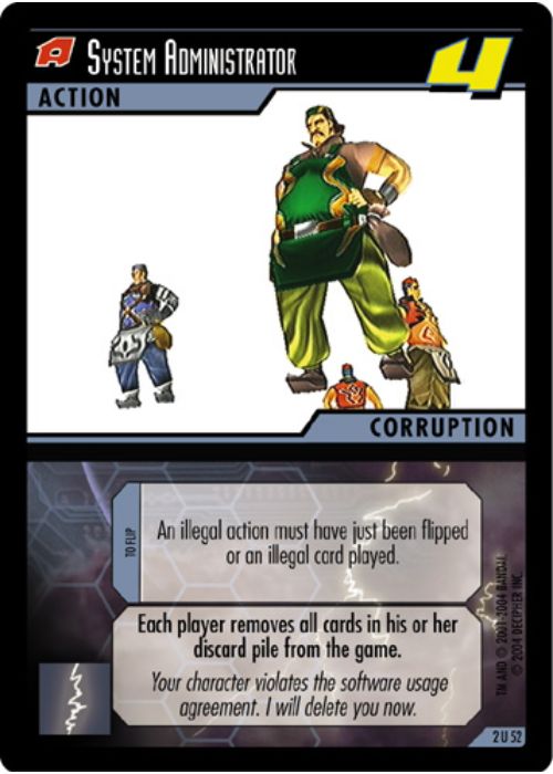 .Hack//Enemy TCG | System Administrator - 2U52 | The Nerd Merchant