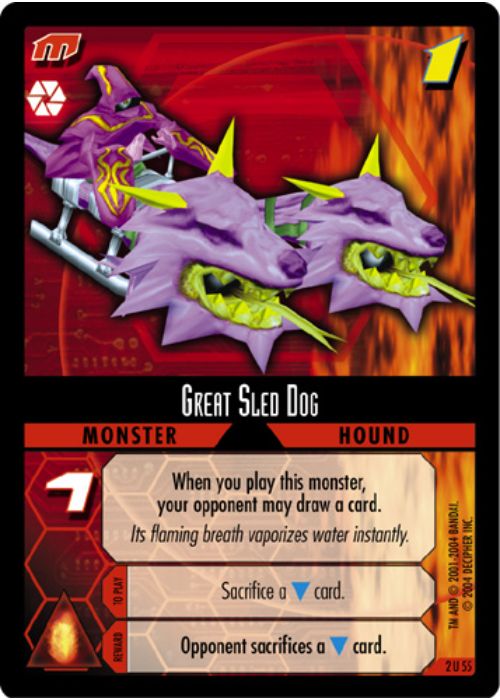.Hack//Enemy TCG | Great Sled Dog - 2U55 | The Nerd Merchant