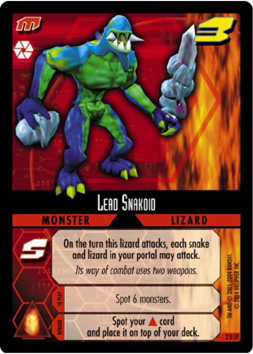 .Hack//Enemy TCG | Lead Snakoid - 2U59 | The Nerd Merchant