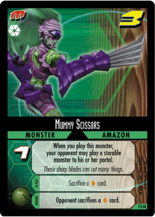 .Hack//Enemy TCG | Mummy Scissors - 2U60 | The Nerd Merchant