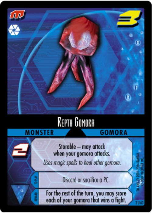 .Hack//Enemy TCG | Repth Gomora - 2U63 | The Nerd Merchant