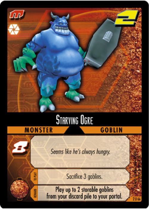 .Hack//Enemy TCG | Starving Ogre - 2U66 | The Nerd Merchant