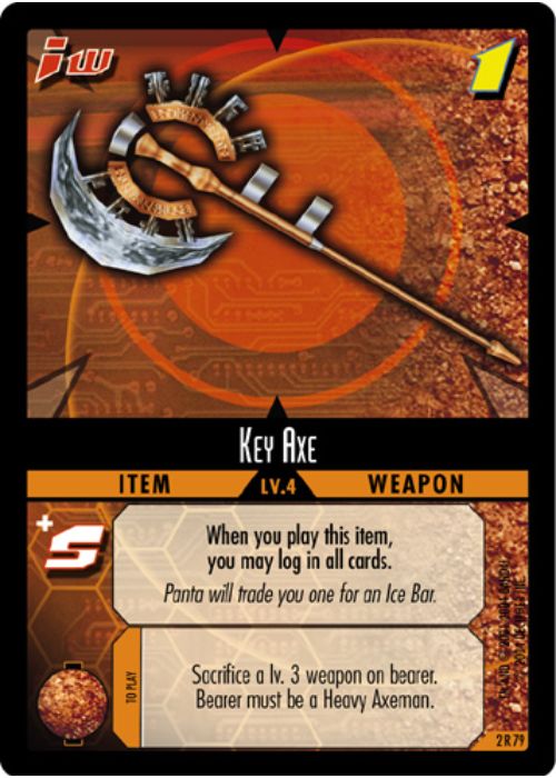 .Hack//Enemy TCG | Key Axe - 2R79 | The Nerd Merchant