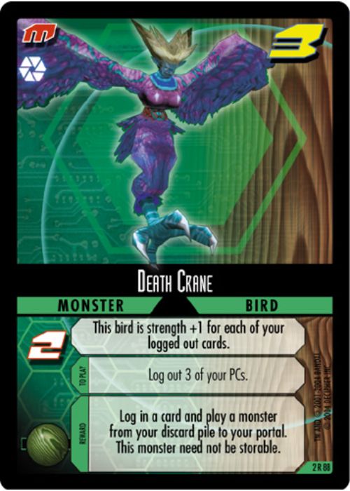 .Hack//Enemy TCG | Death Crane - 2R88 | The Nerd Merchant