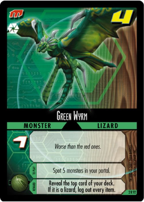 .Hack//Enemy TCG | Green Wyrm - 2R92 | The Nerd Merchant