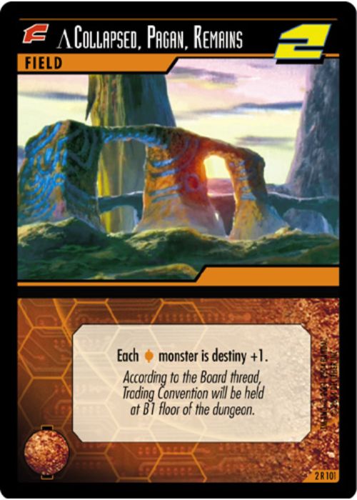 .Hack//Enemy TCG | Collapsed, Pagan, Remains - 2R101 | The Nerd Merchant
