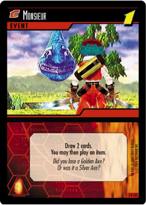.Hack//Enemy TCG | Monsieur - 2R105 | The Nerd Merchant