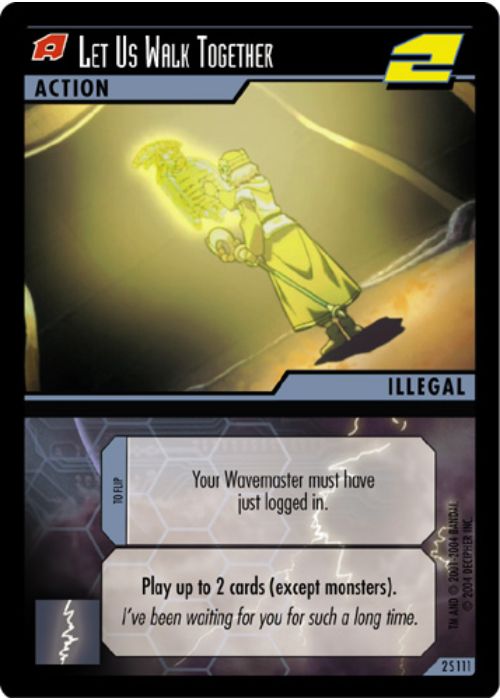 .Hack//Enemy TCG | Let Us Walk Together (Foil) - 2S111 | The Nerd Merchant