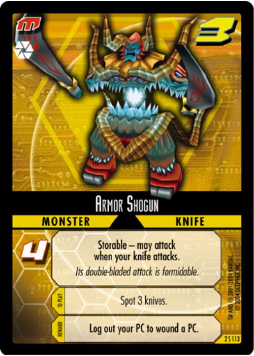 .Hack//Enemy TCG | Armor Shogun (Foil) - 2S113 | The Nerd Merchant