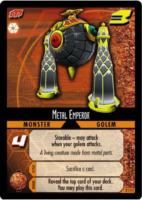 .Hack//Enemy TCG | Metal Emperor (Foil) - 2S117 | The Nerd Merchant