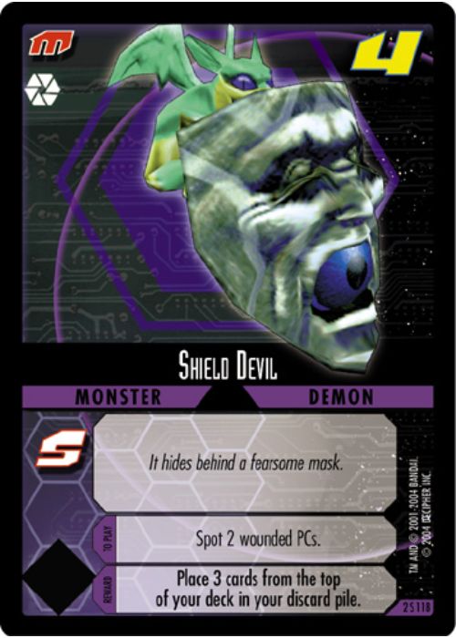 .Hack//Enemy TCG | Shield Devil (Foil) - 2S118 | The Nerd Merchant