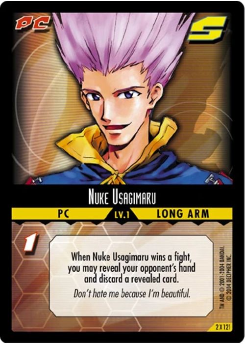 .Hack//Enemy TCG | Nuke Usagimaru (Foil) - 2X121 | The Nerd Merchant