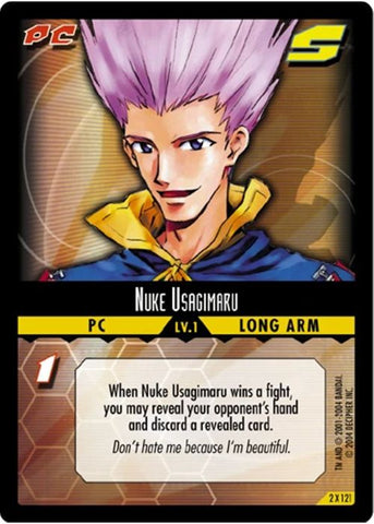 .Hack//Enemy TCG | Nuke Usagimaru (Foil) - 2X121 | The Nerd Merchant