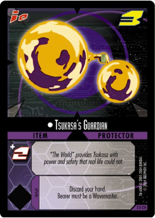.Hack//Enemy TCG | Tsukasa's Guardian (Foil) - 2X124 | The Nerd Merchant
