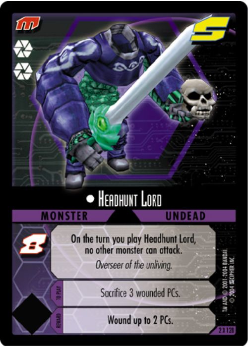 .Hack//Enemy TCG | Headhunt Lord (Foil) - 2X128 | The Nerd Merchant