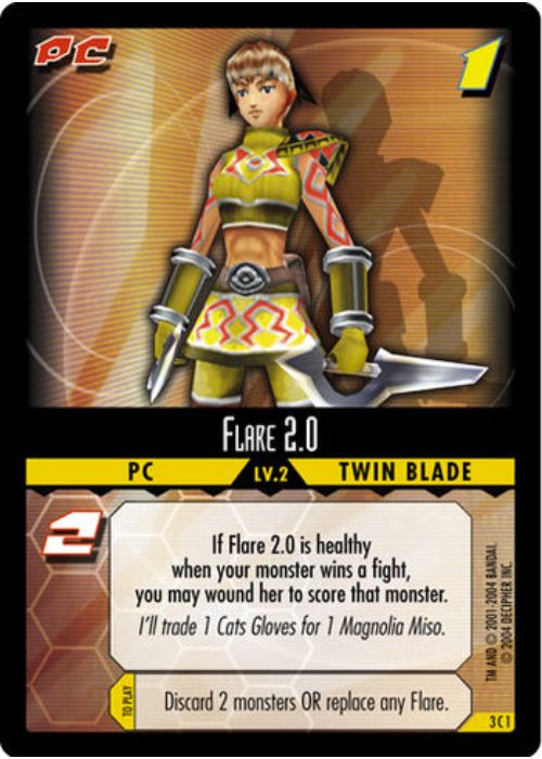 .Hack//Enemy TCG | Flare 2.0 - 3C1 | The Nerd Merchant