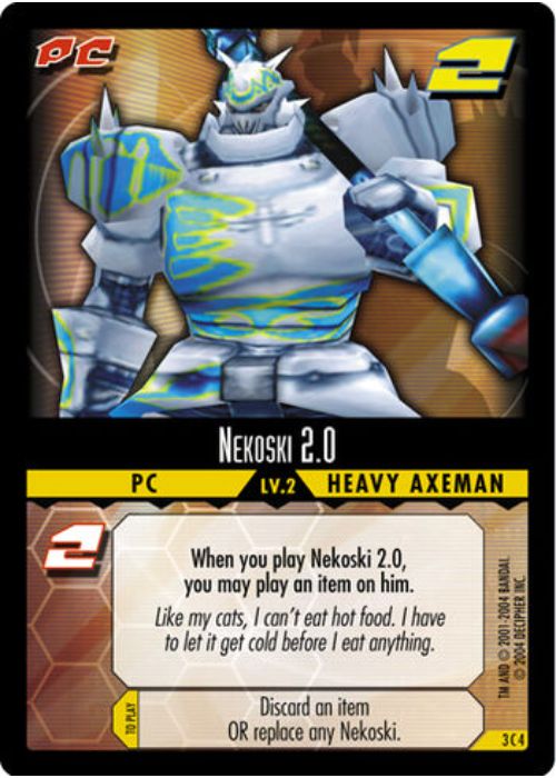 .Hack//Enemy TCG | Nekoski 2.0 - 3C4 | The Nerd Merchant