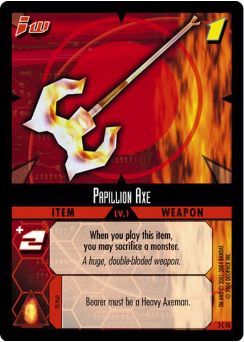 .Hack//Enemy TCG | Papillion Axe - 3C10 | The Nerd Merchant