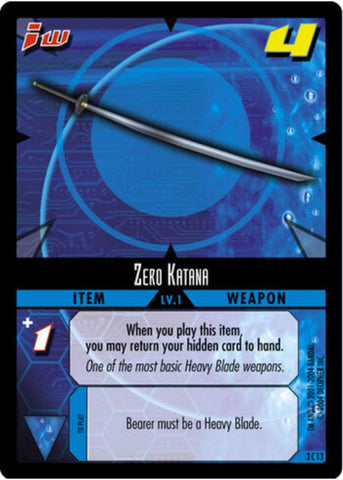 .Hack//Enemy TCG | Zero Katana - 3C13 | The Nerd Merchant