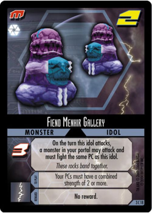 .Hack//Enemy TCG | Fiend Menhir Gallery - 3C18 | The Nerd Merchant