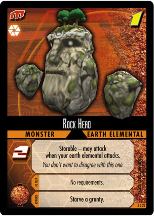 .Hack//Enemy TCG | Rock Head - 3C22 | The Nerd Merchant