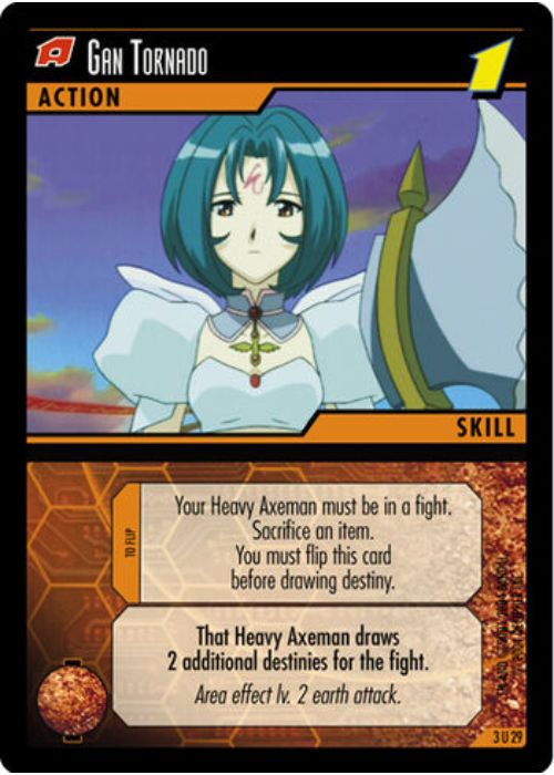 .Hack//Enemy TCG | Gan Tornado - 3U29 | The Nerd Merchant