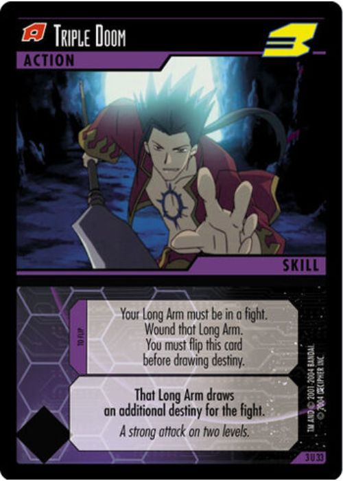 .Hack//Enemy TCG | Triple Doom - 3U33 | The Nerd Merchant