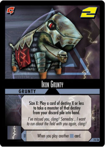 .Hack//Enemy TCG | Iron Grunty - 3U36 | The Nerd Merchant