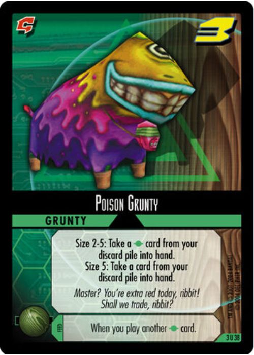 .Hack//Enemy TCG | Poison Grunty - 3U38 | The Nerd Merchant