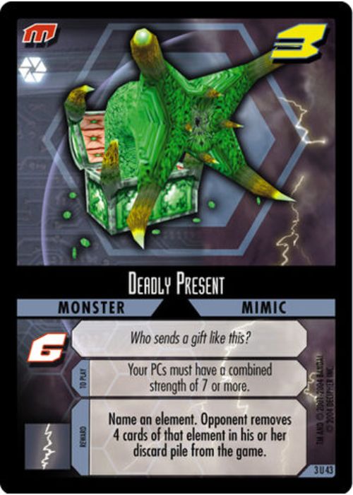 .Hack//Enemy TCG | Deadly Present - 3U43 | The Nerd Merchant