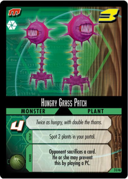 .Hack//Enemy TCG | Hungry Grass Patch - 3U46 | The Nerd Merchant