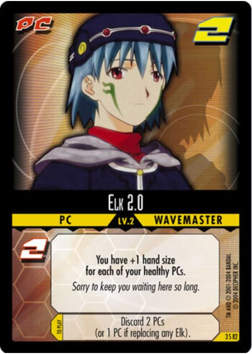 .Hack//Enemy TCG | Elk 2.0 (Foil) - 3S82 | The Nerd Merchant
