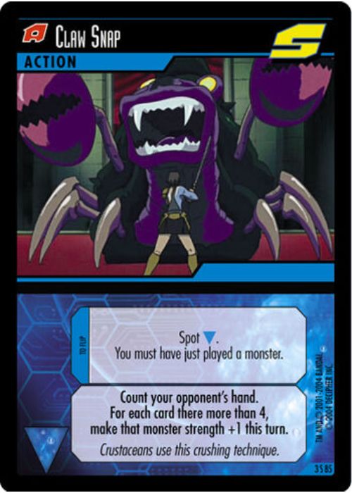 .Hack//Enemy TCG | Claw Snap (Foil) - 3S85 | The Nerd Merchant